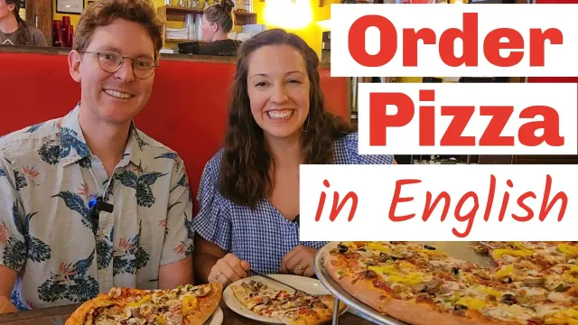 Order PIZZA in English: Daily Life English Lesson