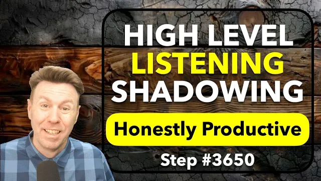 High-Level English Listening & SHADOWING Practice