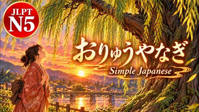 Learn Japanese Naturally | The Enchanted Willow | JLPT N5