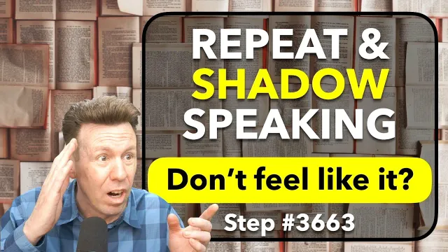 Repeat After Me + Shadowing English Speaking Practice
