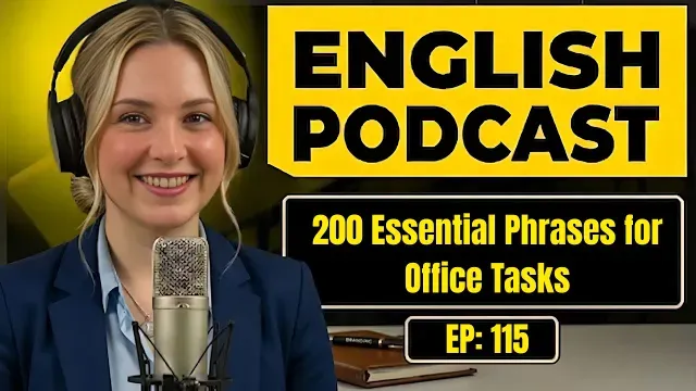 Speak Confidently About Office Tasks in English | 200 Essential Phrases | Conversation Practice