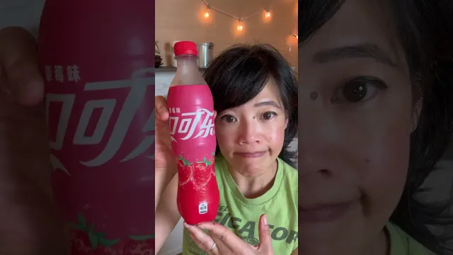 Chinese STRAWBERRY Coca-Cola #emmymade