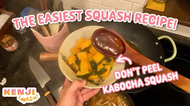 Simple Simmered Kabocha Squash