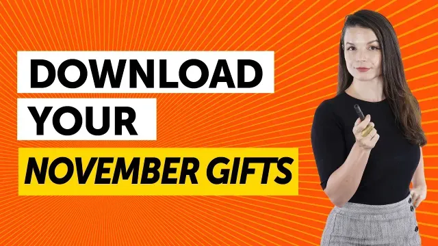 FREE English Gifts of November 2026