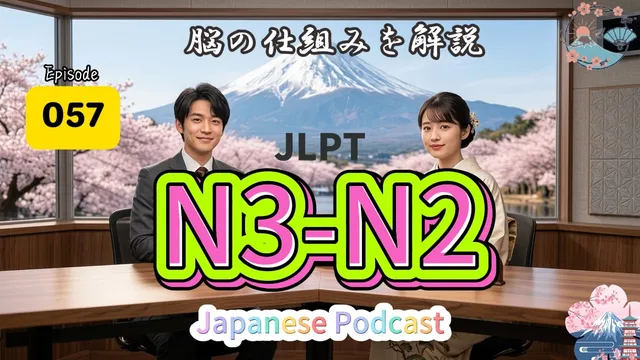 EP057 (N3-N2)| Don’t Lose Motivation | 脳の仕組みを解説