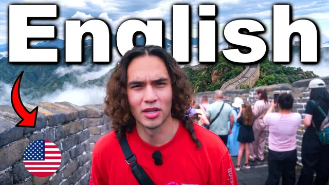 A Day on the Great Wall of China | Comprehensible Input Vlog