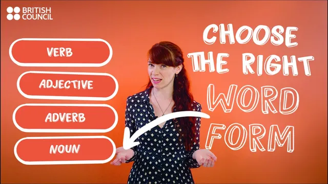 How to turn one English word into five – a Mini English Lesson