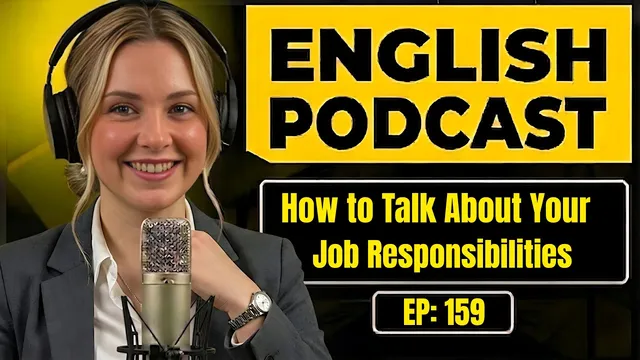 How to Talk About Your Job Responsibilities in English | English Conversation Practice