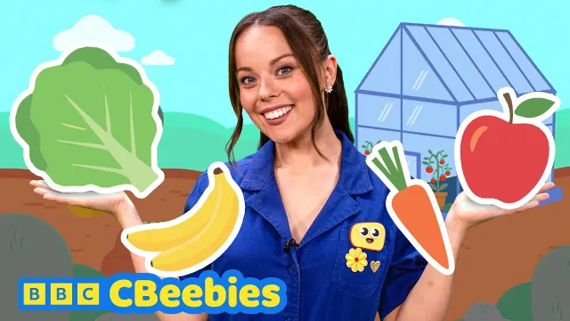 Learn Fruits, Vegetables and Healthy Food for Toddlers and Kids 🍎 | Full Episode | CBeebies House  🌈