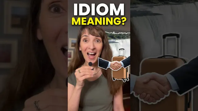 What does the idiom ON THE SPOT really mean?