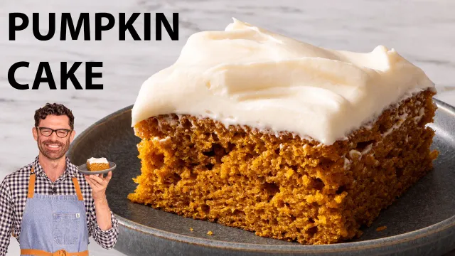The BEST Pumpkin Cake Recipe