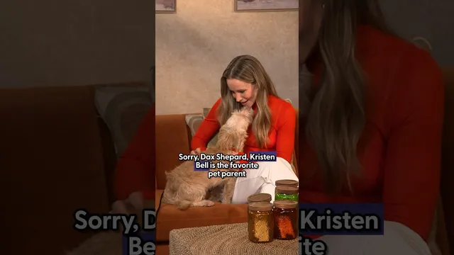 Kristen Bell Reveals Why She's The Favorite Pet Parent Over Dax Shepard | The Dodo