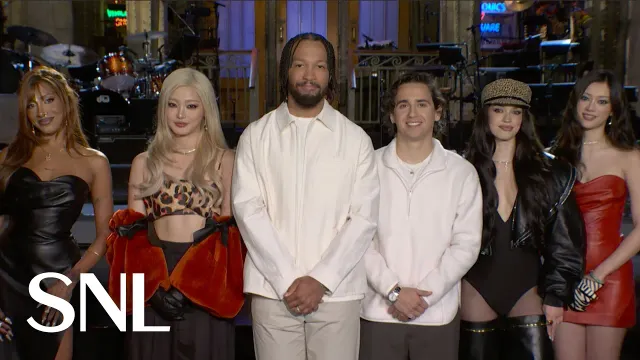 Jalen Brunson and KATSEYE Are Locked In for SNL's Season 52 Premiere
