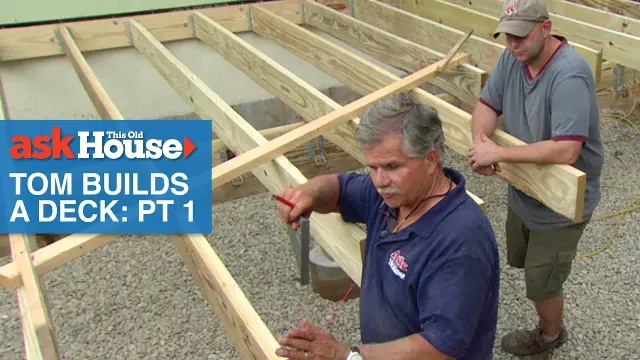 How to Build a Deck, Part 1 | Ask This Old House