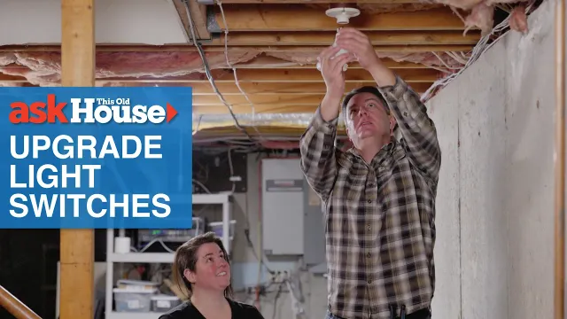 How to Upgrade Pull-Chain Lights to a Switch | Ask This Old House