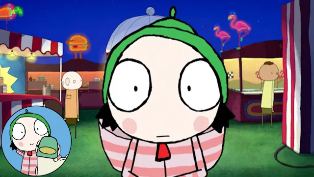 Sarah Can’t Find the Park Bench at the Fairground! 🎡 | Kids Cartoon | Sarah & Duck Official